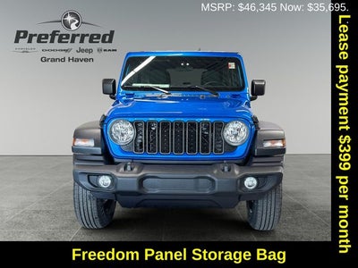 2025 Jeep Wrangler WRANGLER 4-DOOR SPORT