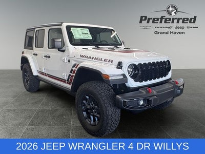 2026 Jeep Wrangler 4-Door Willys '41