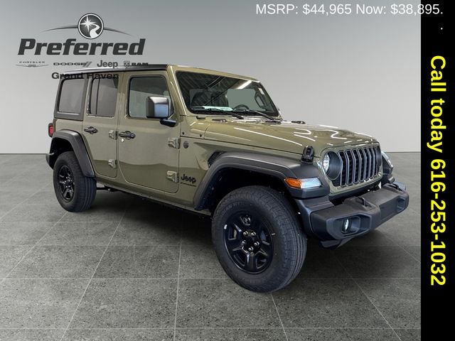 2026 Jeep Wrangler WRANGLER 4-DOOR SPORT