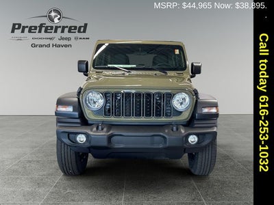 2026 Jeep Wrangler WRANGLER 4-DOOR SPORT