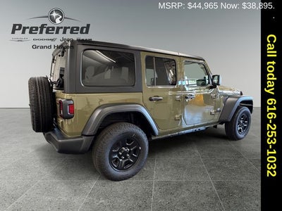 2026 Jeep Wrangler WRANGLER 4-DOOR SPORT