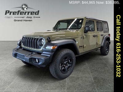 2026 Jeep Wrangler WRANGLER 4-DOOR SPORT
