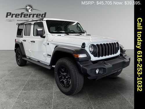 2026 Jeep Wrangler WRANGLER 4-DOOR SPORT