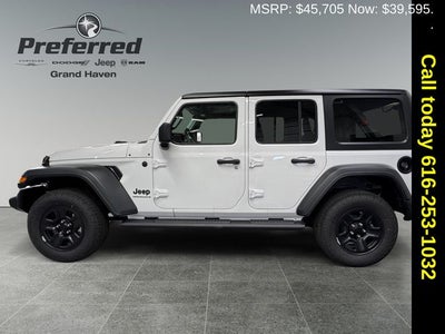 2026 Jeep Wrangler WRANGLER 4-DOOR SPORT
