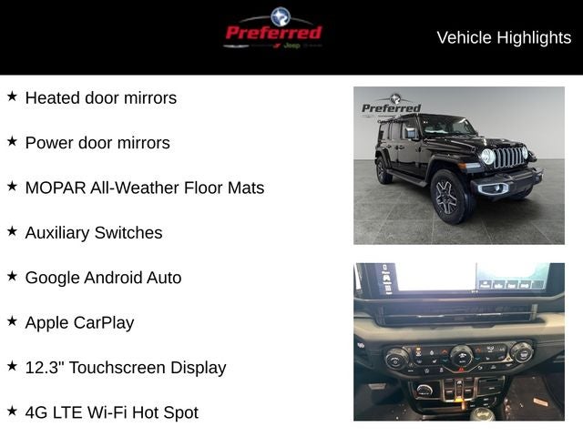 2026 Jeep Wrangler WRANGLER 4-DOOR SAHARA