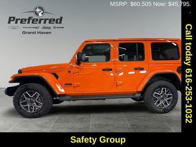 2025 Jeep Wrangler WRANGLER 4-DOOR SAHARA