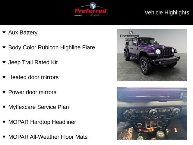 2026 Jeep Wrangler WRANGLER 4-DOOR RUBICON