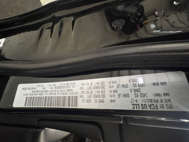 2017 Jeep Grand Cherokee Altitude 3.6 Liter V6 4WD