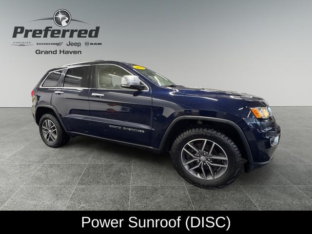 2018 Jeep Grand Cherokee Limited 3.6 Liter V6 4WD