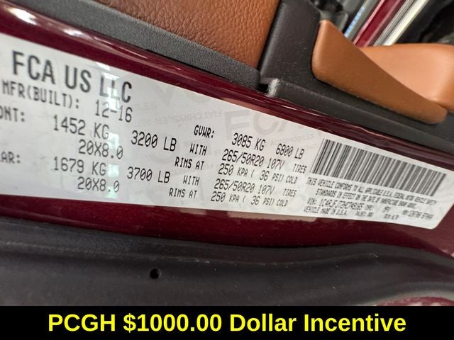 2017 Jeep Grand Cherokee Summit 4x4