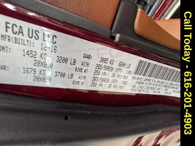 2017 Jeep Grand Cherokee Summit 4x4