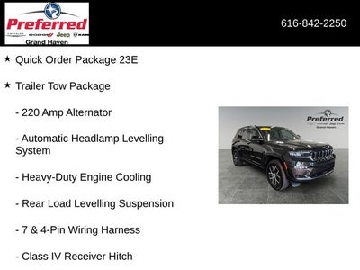2024 Jeep Grand Cherokee Limited 3.6 Liter V6 4WD