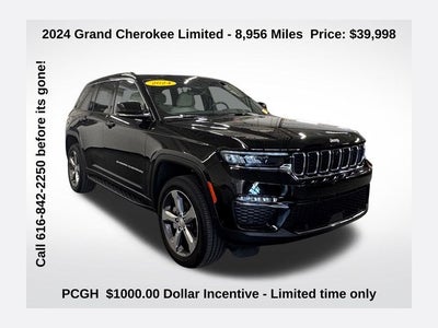 2024 Jeep Grand Cherokee Limited 3.6 Liter V6 4WD