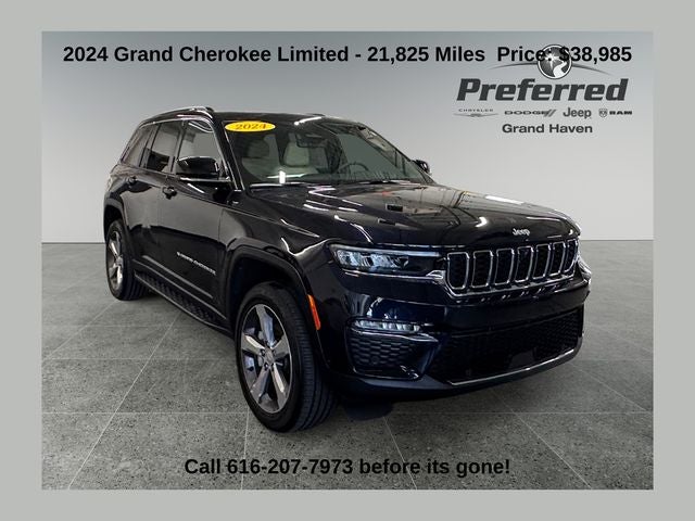 2024 Jeep Grand Cherokee Limited 3.6 Liter V6 4WD