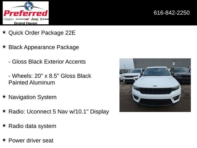 2024 Jeep Grand Cherokee Limited 3.6 Liter V6 4WD