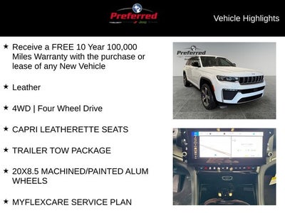 2026 Jeep Grand Cherokee GRAND CHEROKEE LIMITED 4X4