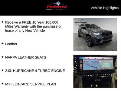 2026 Jeep Grand Cherokee GRAND CHEROKEE LIMITED RESERVE 4X4