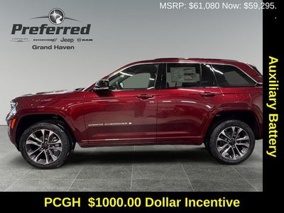 2025 Jeep Grand Cherokee GRAND CHEROKEE OVERLAND 4X4