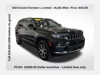 2024 Jeep Grand Cherokee L Limited 3.6 Liter V6 4WD