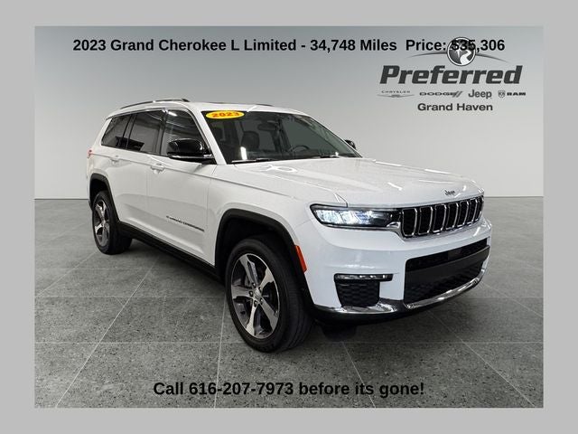 2023 Jeep Grand Cherokee L Limited 3.6 Liter V6 4WD