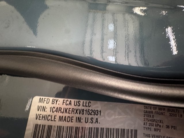 2027 Jeep Grand Cherokee L GRAND CHEROKEE L SUMMIT 4X4