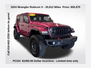 2024 Jeep Wrangler Rubicon X 3.6 Liter V6 4D Automatic 4WD
