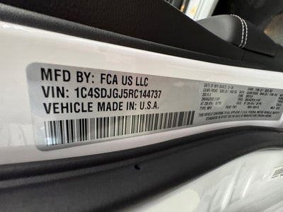 2024 Dodge Durango SRT 392 6.4 Liter V8 AWD 3rd Row Seating