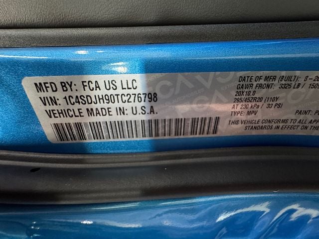 2026 Dodge Durango DURANGO SRT HELLCAT JAILBREAK AWD
