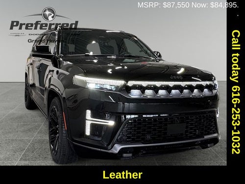 2026 Jeep Grand Wagoneer GRAND WAGONEER L LIMITED RESERVE 4X4