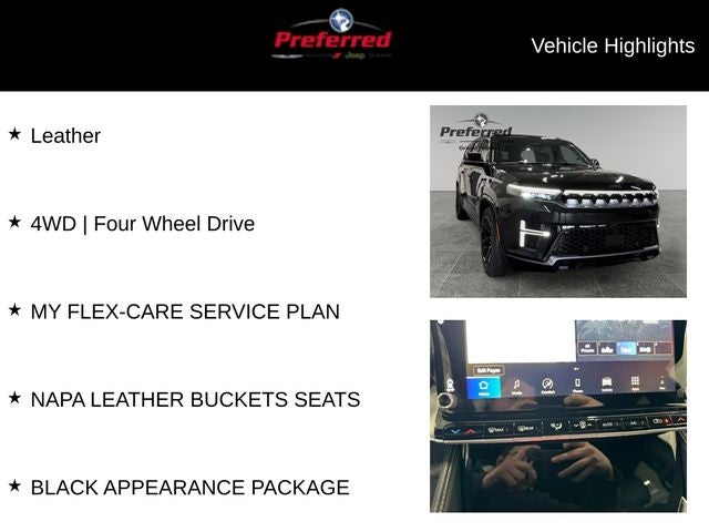 2026 Jeep Grand Wagoneer GRAND WAGONEER L LIMITED RESERVE 4X4