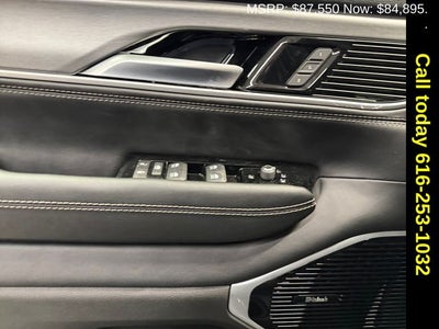 2026 Jeep Grand Wagoneer GRAND WAGONEER L LIMITED RESERVE 4X4