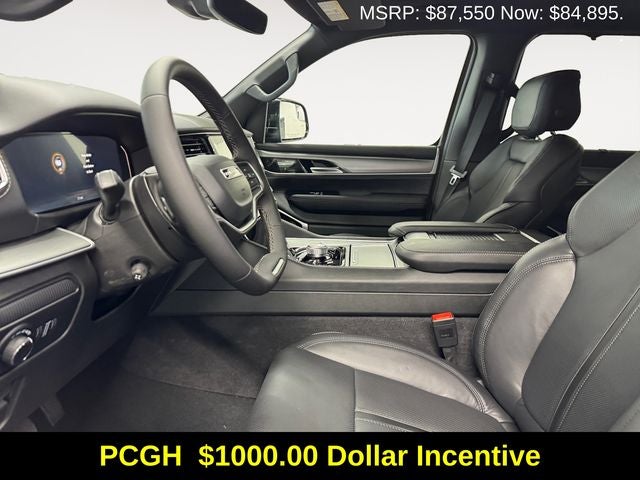 2026 Jeep Grand Wagoneer GRAND WAGONEER L LIMITED RESERVE 4X4