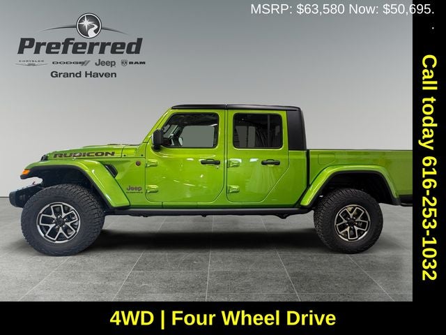 2025 Jeep Gladiator GLADIATOR RUBICON 4X4