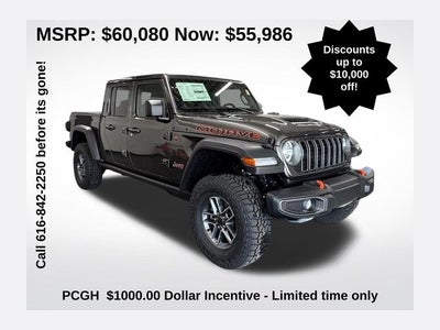 2026 Jeep Gladiator GLADIATOR MOJAVE 4X4