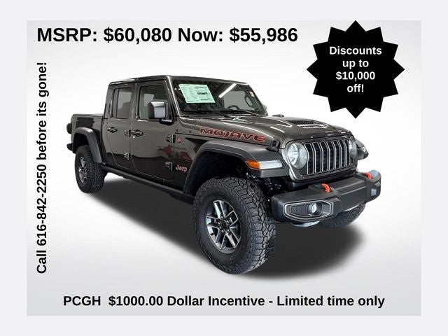 2026 Jeep Gladiator GLADIATOR MOJAVE 4X4
