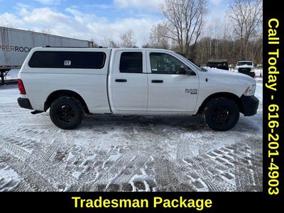 2022 RAM 1500 Classic Tradesman Quad Cab 4x4 6'4' Box