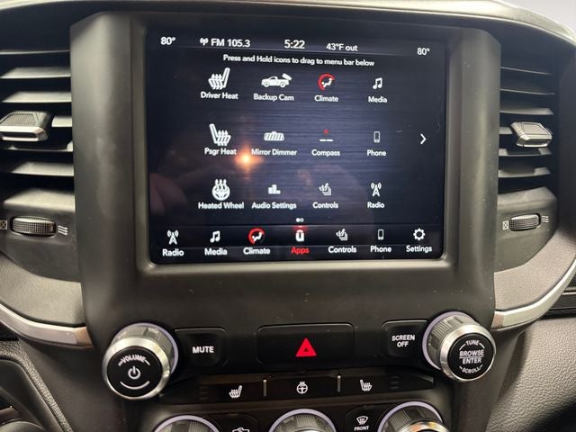 2021 RAM 1500 Big Horn Crew Cab 4x4 5'7' Box