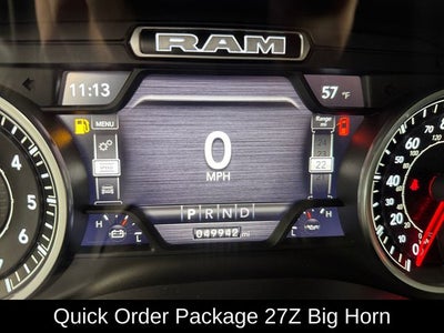 2022 RAM 1500 Big Horn Crew Cab 4x4 5'7' Box