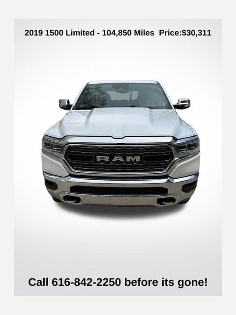 2019 RAM 1500 Limited 5.7 V8 Hemi Crew Cab 4WD