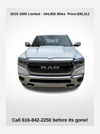 2019 RAM 1500 Limited 5.7 V8 Hemi Crew Cab 4WD