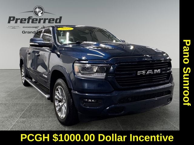 2022 RAM 1500 Laramie Crew Cab 4x4 5'7' Box