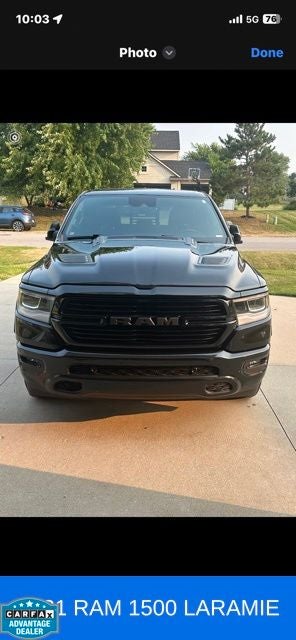 2021 RAM 1500 Laramie Crew Cab 4x4 5'7' Box