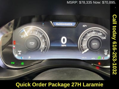 2026 RAM Ram 1500 RAM 1500 LARAMIE CREW CAB 4X4 5'7' BOX