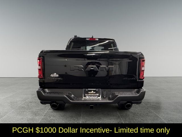 2026 RAM Ram 1500 RAM 1500 REBEL CREW CAB 4X4 5'7' BOX