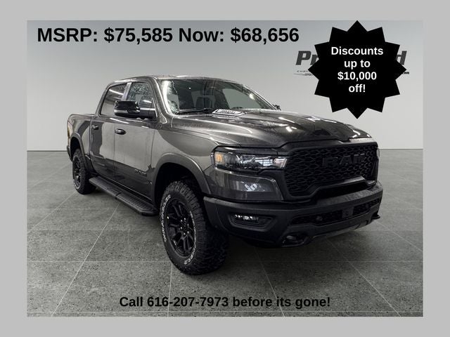 2026 RAM Ram 1500 RAM 1500 REBEL CREW CAB 4X4 5'7' BOX