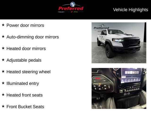 2026 RAM Ram 1500 RAM 1500 RHO CREW CAB 4X4 5'7' BOX