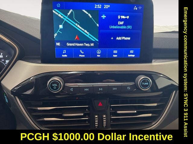 2020 Ford Escape SE 1.5 Liter EcoBoost AWD