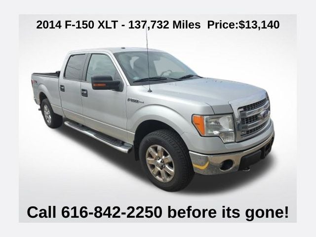 2014 Ford F-150 XLT 5.0 Liter V8 SuperCrew 4WD