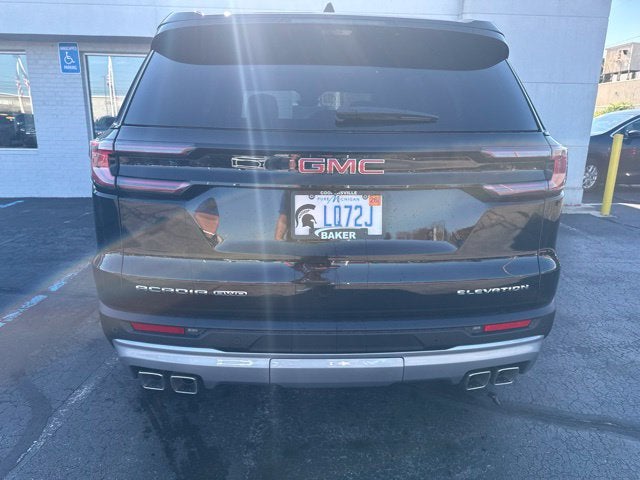2026 GMC Acadia Elevation 2.5 Liter AWD