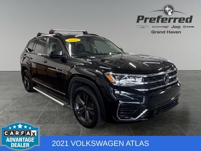 2021 Volkswagen Atlas 3.6L V6 SE w/Technology R-Line